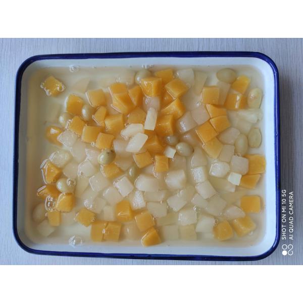 425g 820g 3000g Canned Fruit Cocktail In Syrup