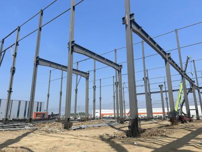 Fire Resistant Steel Factory Buildings Industrial Grade Metal Structures