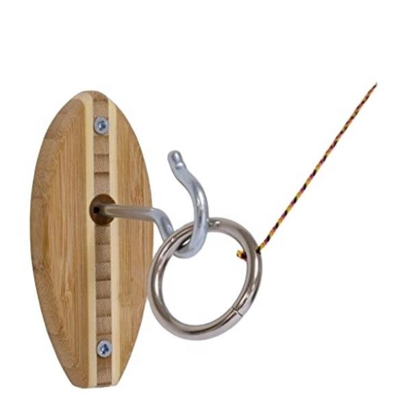 Jeu de lancer le crochet et le tournois Jeu de lancer le crochet et le tournois Jeu de partie hawaïen de courte édition pour le divertissement familial en intérieur ou en extérieur (toutes les pièces incluses)