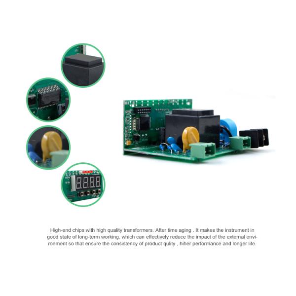 48*96mm Digital LED display single phase att meter ith 9999