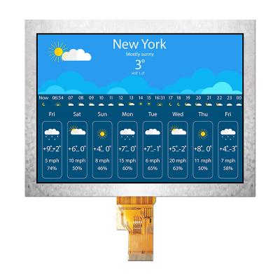 Affichage HX8282A HX8695 TFT-H080A2XGTHX3N40 de 8 de pouce 1024x768 de couleur IPS TFT de contact