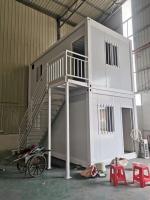 Container de embalagem plana Casa de acampamento pré-fabricada abrigo temporário para pessoas sem-teto em terremotos e guerras