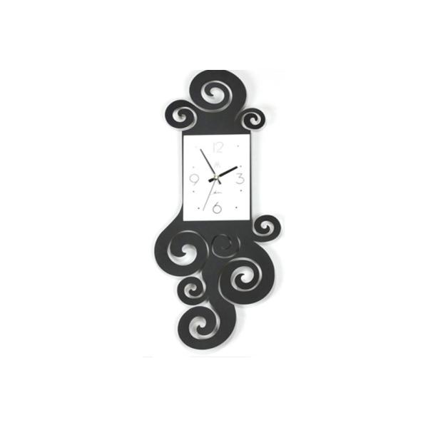 72 * 29 * 3cm Wrought Iron Wall Clocks with Acrylic Cover CK001