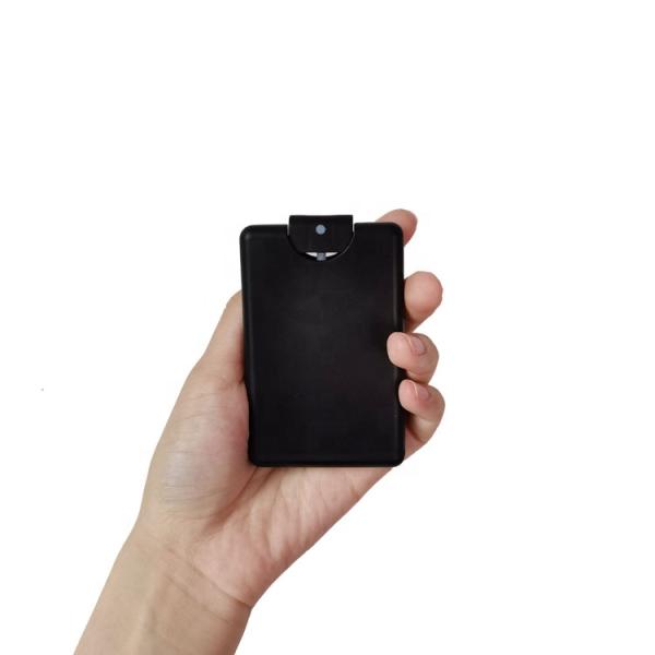 Plastic Perfume Hand Sanitizer Pocket Sprayer , K1108 Credit Card Size Spray Bottle