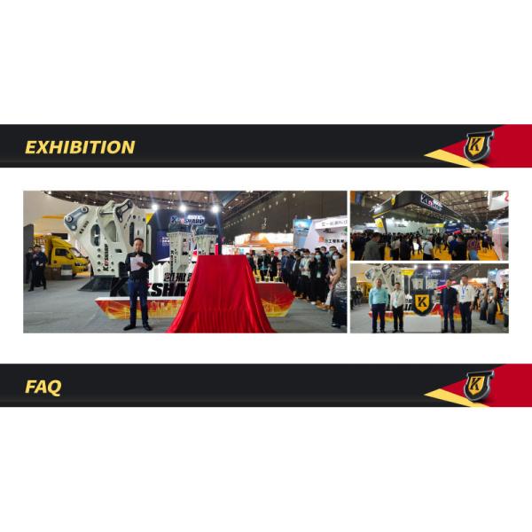 Excavadoras, rompientes hidráulicos Equipos esenciales para trabajos de construcción pesados