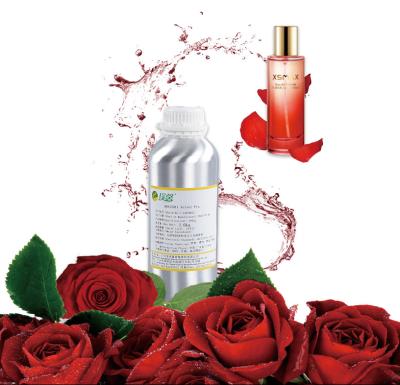 Amarelo claro Melhor perfume Premium Rosa Vermelha Óleo de fragrância para fabricação de perfume