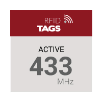 30mm Round RFID Chip Tag  , Long Distance Rfid Tags Silk Screen Printing