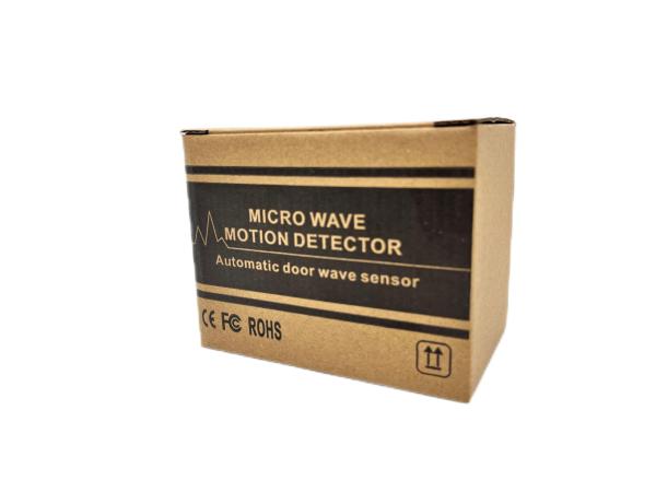 Capteur de mouvement automatique à micro-ondes 50 Hz-60 Hz pour déclencheur de porte coulissante en verre