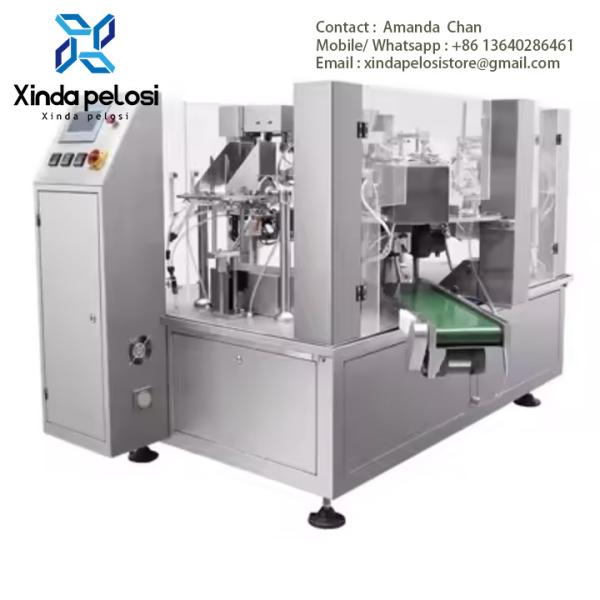Máquina automática de embalagem de pasta líquida espessa de qualidade alimentar