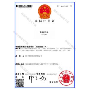 Xiamen Lu Shun Xing Packaging Industrial And Trade Co., Ltd. Сертификации