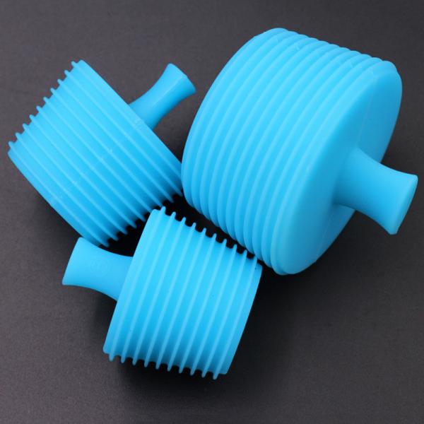 Blue Sealed Silicone Bottle Stopper Reusable Multipurpose Durable