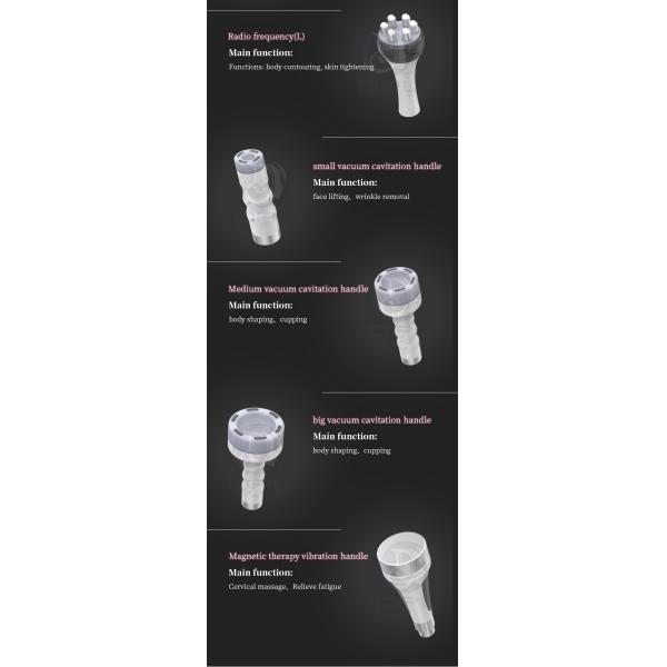 Radio Frequency S Shape 80k Ultrasonic Cavitation Vacuum Massage Bipolar Rf Fast Slimming Machine