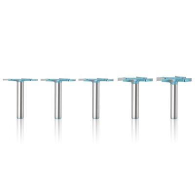 4 Flute Cutter Router Bit T Type Slot Cutting Cnc Router Tools Grooves Woodworking Tool