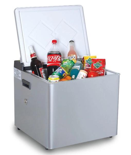 Portable Fast Cooling Low Power Silent Camping Absorption Fridge , 3 Way Gas Fridge CE Certificated