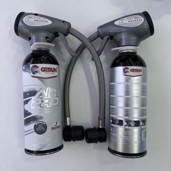 Getsun Premium Car AC Pro R134a Refrigerant Leak Sealer 