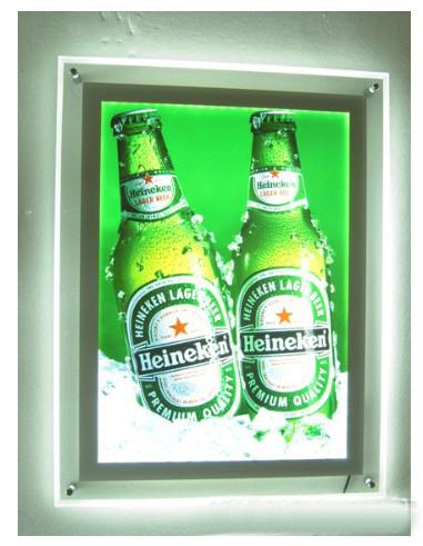 Indoor usage A1/A2/A3/A4 acrylic / crystal light box
