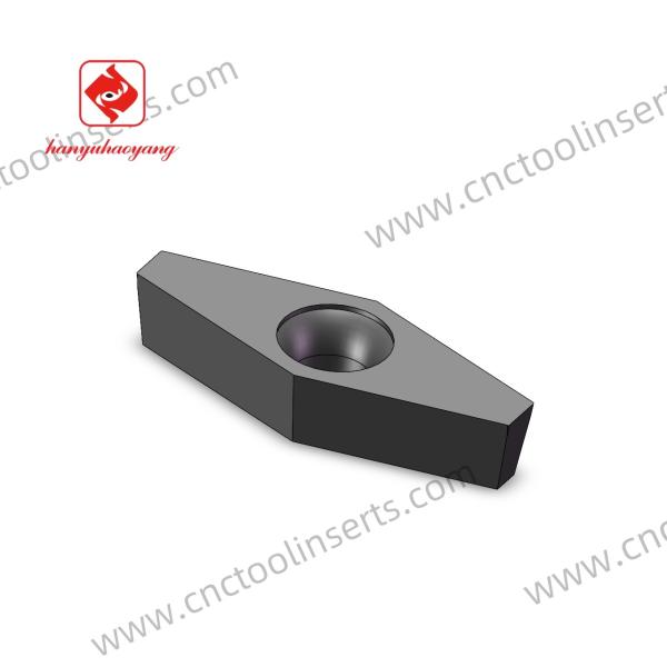 Insertos de fresado CNC con recubrimiento PVD HYXCCW0904303-29° HYB308, Adecuados para materiales difíciles de mecanizar, excepto aleaciones de alta temperatura.