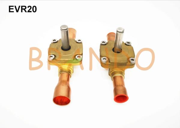 Válvula de solenoide válvula/EVR20 líquida a gás quente do solenoide do ferro fundido para a refrigeração