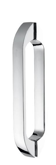 Shower Screen Adjustable Stainless Steel Shower Door Handles With 10mm Drill Holes