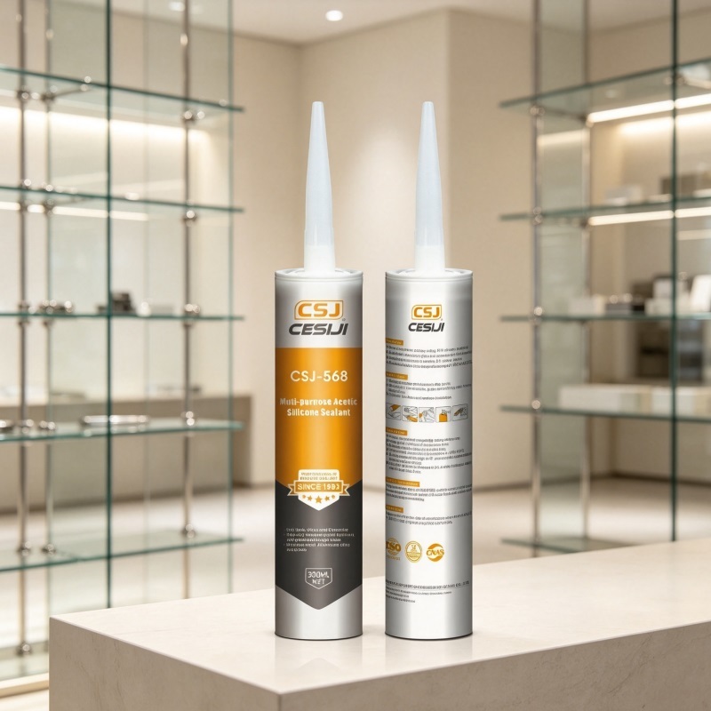 Muti-purpose Acetic Silicone Sealant - Strong Adhesion And Durable Waterproof
