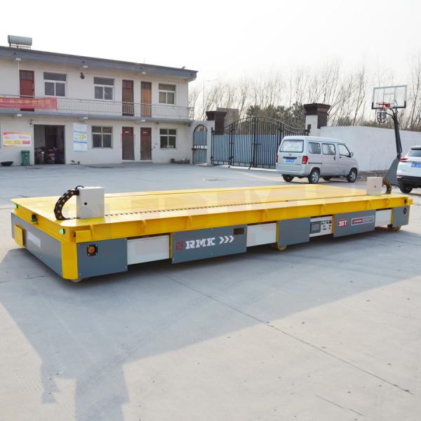30Tons Mold Battery Powered Transfer Carts Remote Control Transfer Trolley