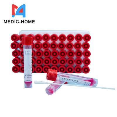 20 In 1 Inactivated Disposable Virus Sampling Tube Transport Medium Vtm With Customization