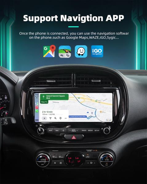 Universal Portable Wireless Android Auto Carplay Dongle Adapter Wired Wireless for Audi Toyota Mazda Nissan Chevrolet