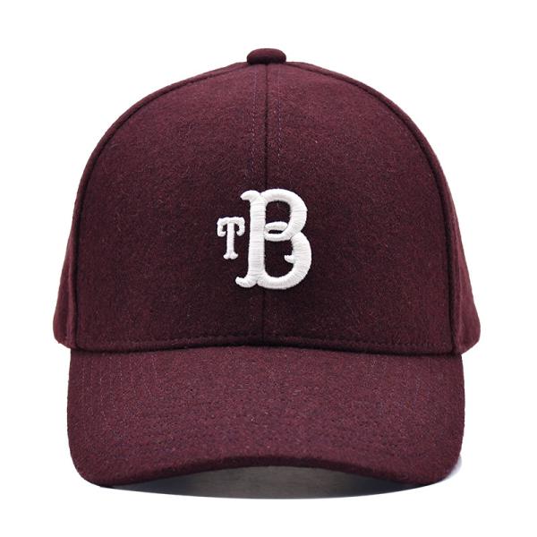 High Profile 6 Panel Baseball Cap With Adjustable Strap Closure And Cotton Sweatband