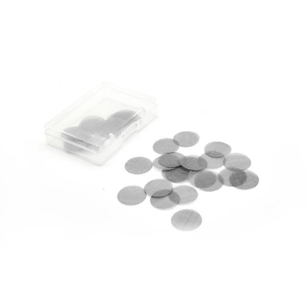 0.15mm Oem Micron Mesh 0.75 Inch Tobacco Filters Disc Customized