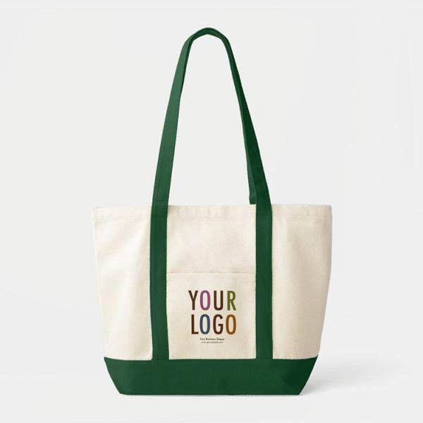 Organic Reusable Foldable Custom Design Print Cotton Canvas Tote Bag for Shopping