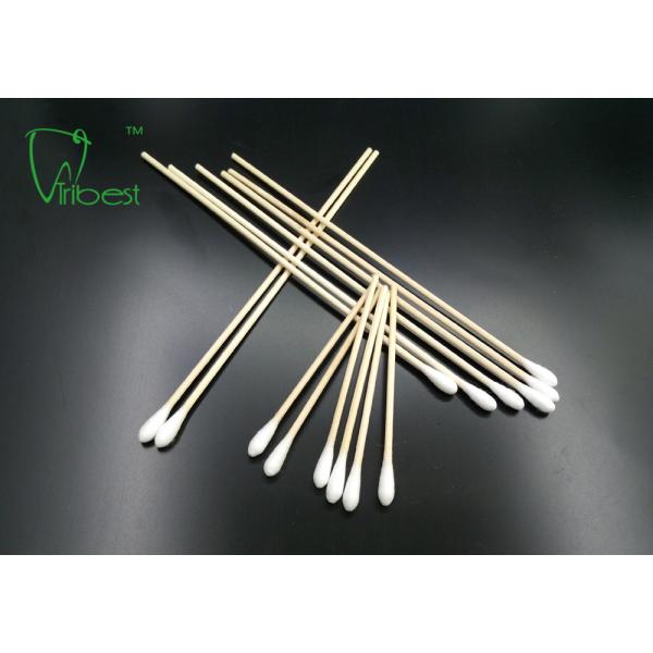 6 Inch Sterile Cotton Tipped Wood Applicators