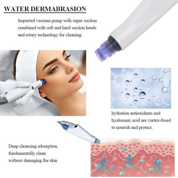 BIO RF Beauty Therapy Machine 15 Inch Cold Hammer Hydro Dermabrasion Device