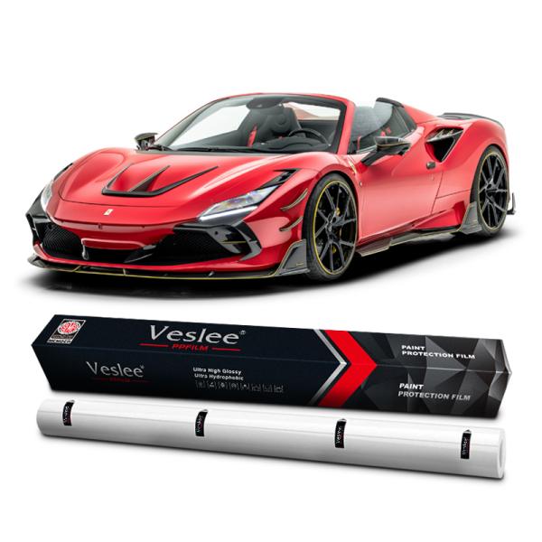 Veslee TPH PPF Film with 7.5mil Thickness Sand Proof and Bling Bling Crystal Design Car Paint Protection Film
