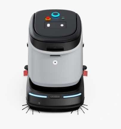 J36 Schedule automated cleanings with this advanced commercial robot vacuum and scrubber for retail stores