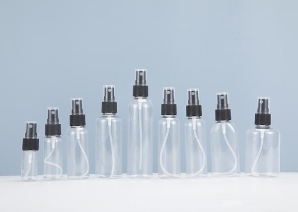 Empty PET Plastic Spray Bottle For Hand Sanitizer Perfumes Cosmetic Fine Mist Sprayer