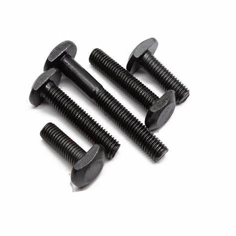 Carbon Steel Galvanized Steel   A325  Square Head Metal Bolt GR2 GR5 193 B7 Zinc Black