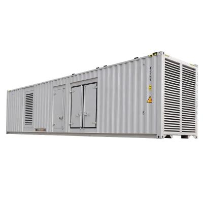 Container Type 750kva Diesel Generator Silent Genset With GDF / Weichai Engine