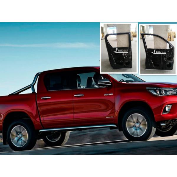 2016 Toyota Hilux Revo Auto Body Parts Black Car Door Thickness 0.8mm