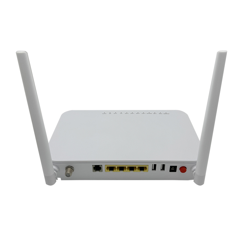 2 Antenna ONU Gpon CATV 2.4G&5G Wifi Support OMCI GPON EPON Firmware