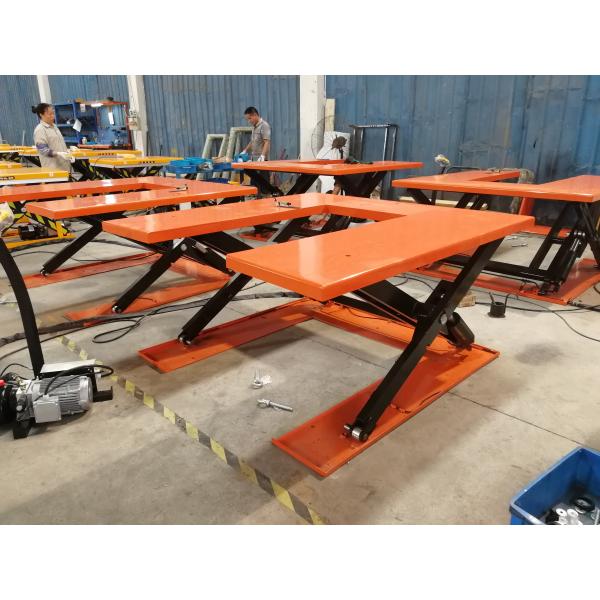 U Shaped Static Electric Lift Table Handing Equipment 1.5 Tons 1450×985mm