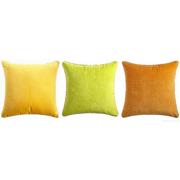 Multiple Colors Elegant Couch Pillow Covers Soft Comfortable For Bed / Car