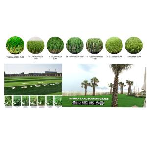 30 mm Hauteur de la pile Paysage Du gazon 12400 Dtex