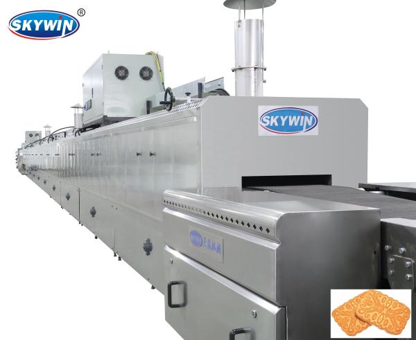 equipamento da padaria do alimento de 200-1500kg/H 400mm/forno de túnel elétrico