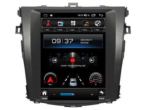 9.7'' Tesla Vertical Screen For Toyota Corolla E140 E150 2006-2013 Android Car Multimedia Player