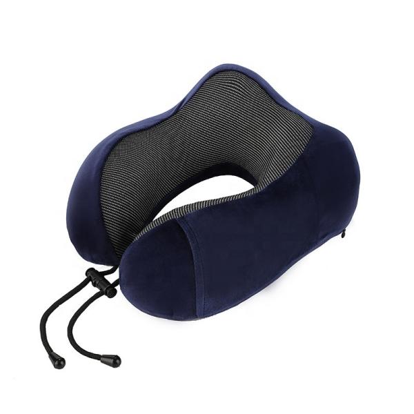 Portable Mobile Phone Storage U-Neck Pillow Customized Plush Memory Foam for Travel