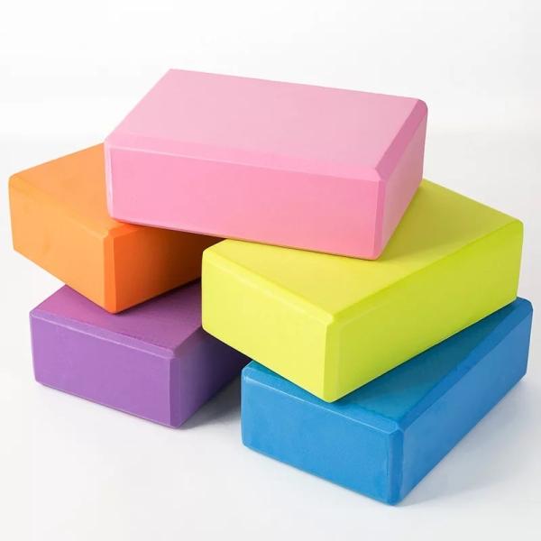 6 X 9in High Density Yoga Blocks Set Of 2 EVA Foam For Core Flexibility