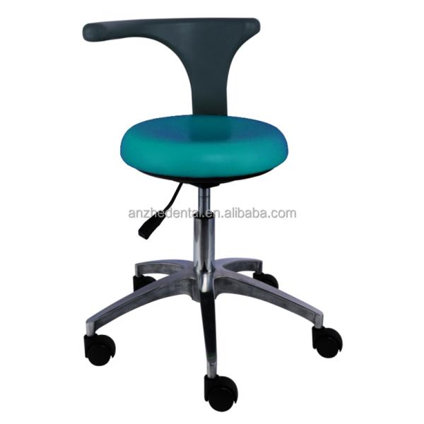 PU couro 360 graus giratório banquinha enfermeira peso leve banquinha dentista assistente