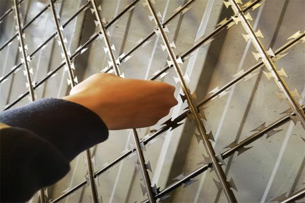 Factory Supply Galvanized Powder Coated Razor Barbed Wire Mesh Fence Enhanced Security