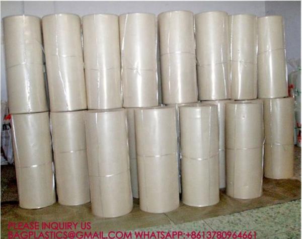 Marine Maintenance 400mm *150m Roll Shape Ventilation Plastic Film Air Duct, PE Lay Flat Tubing
