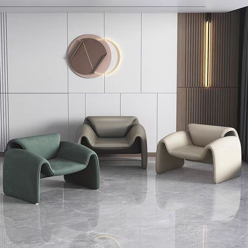 Creative Portable Accent Chair-Modern Design for Dining Hospital & Home Use-Eco-Friendly Leisure Lounge Chair